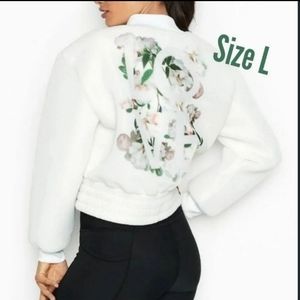 RARE! Victoria's Secret Sport LOVE Bomber Jacket
